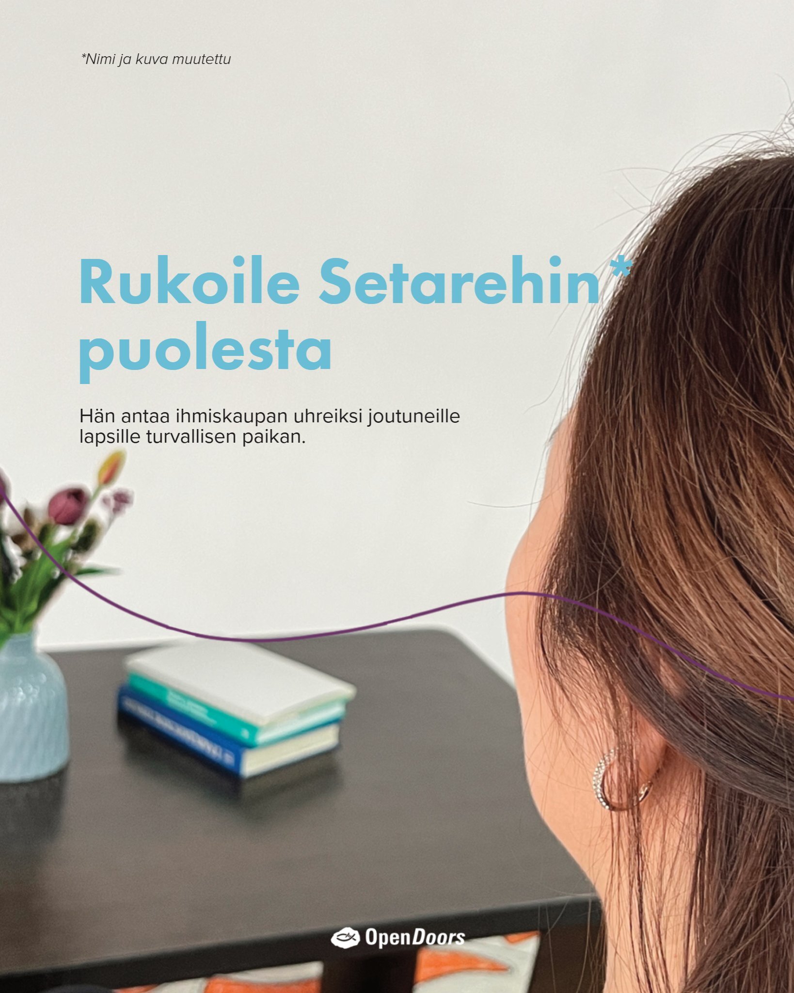 Afganistanilainen kristitty Setareh tarjoaa toivoa ja parantumista pakolaislapsille