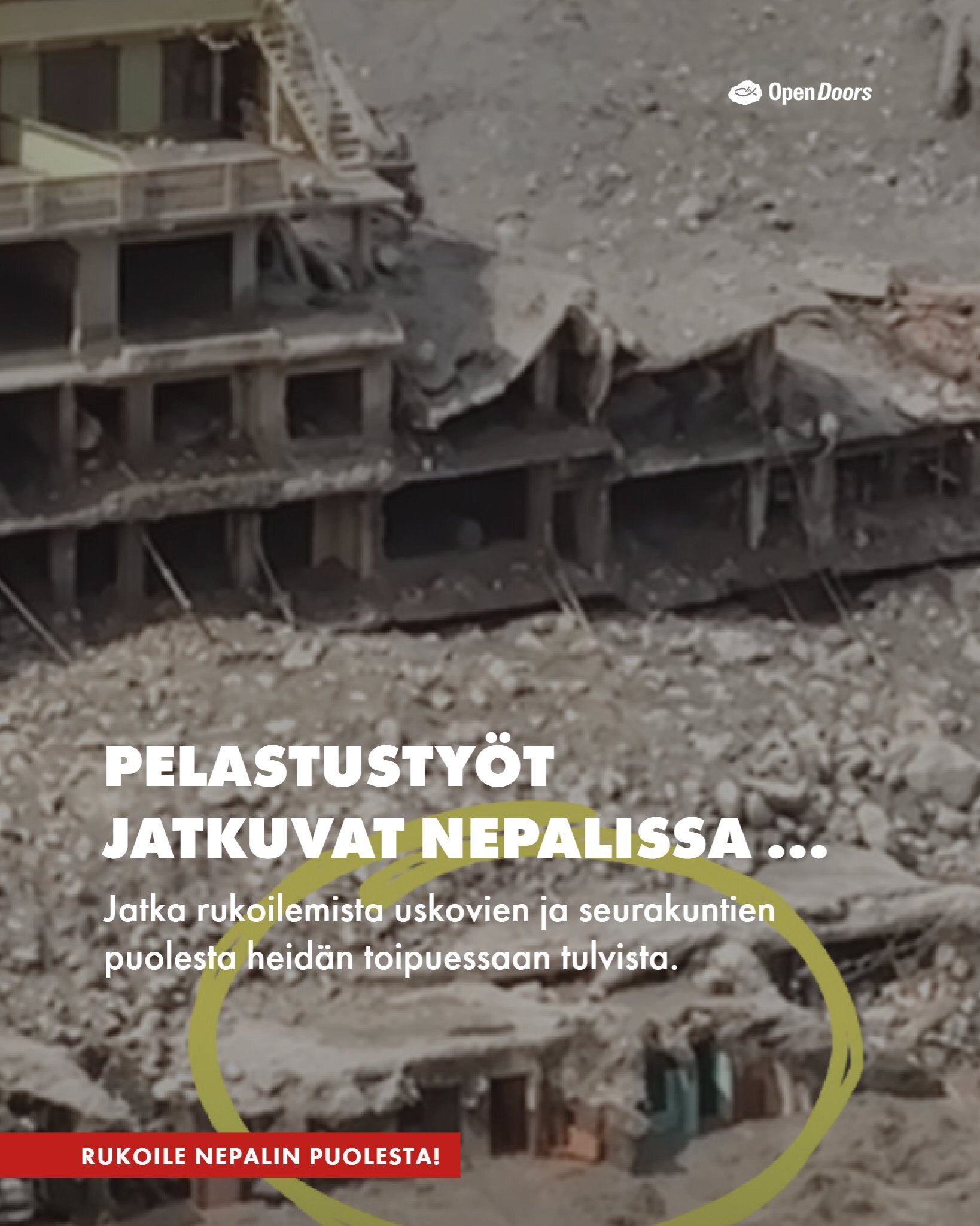Nepalin tulvista toipuminen: Rukoile kanssamme kärsivien yhteisöjen puolesta